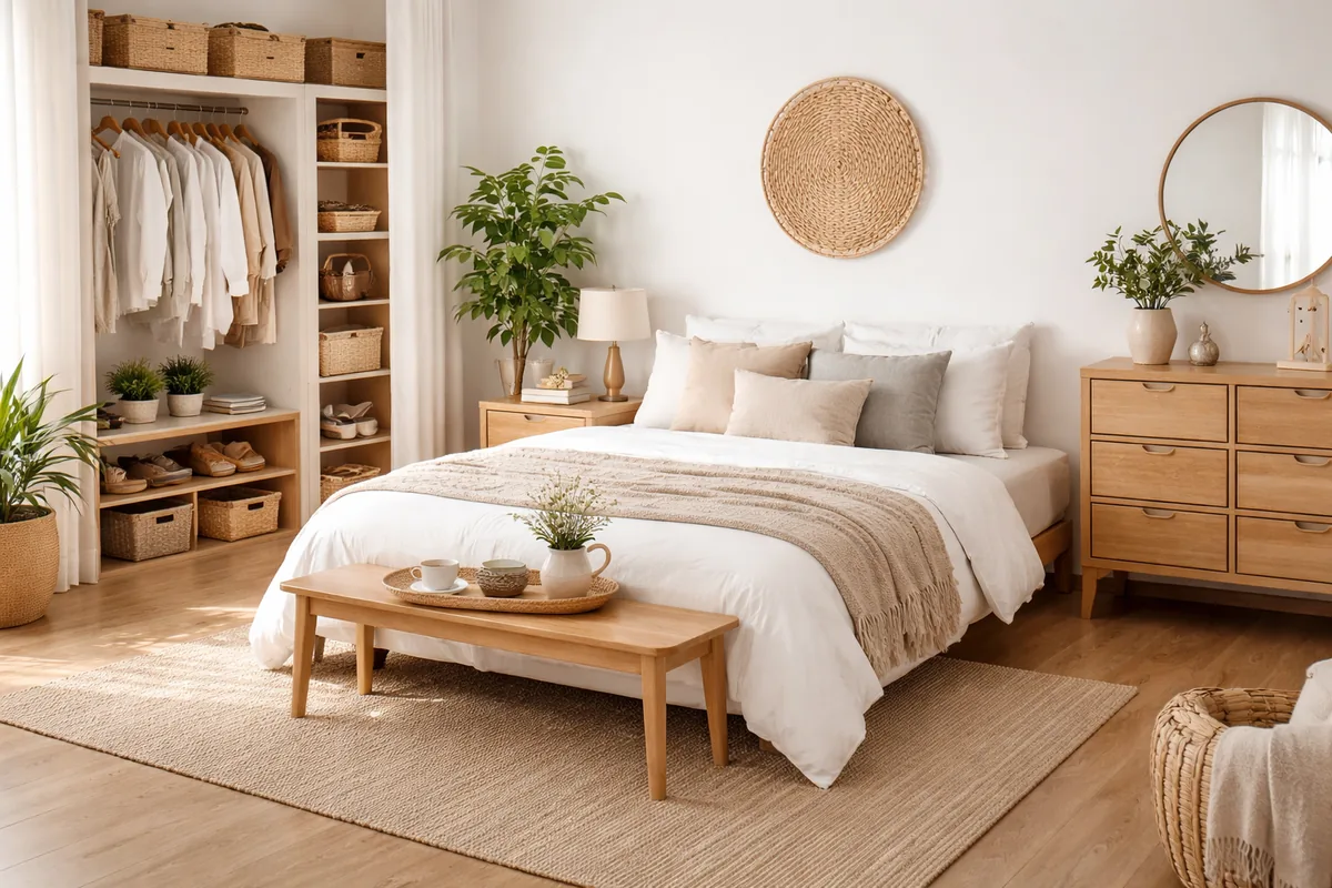 Astuces simples pour garder une chambre toujours bien organisée